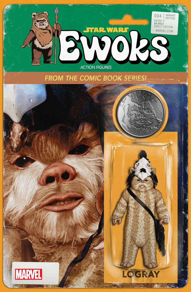 STAR WARS: EWOKS #4 | JOHN TYLER CHRISTOPHER ACTION FIGURE VARIANT