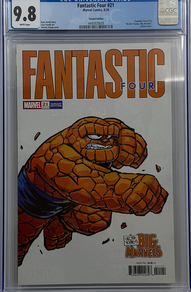 FANTASTIC FOUR #21 | SKOTTIE YOUNG'S BIG MARVEL VARIANT | CGC 9.8