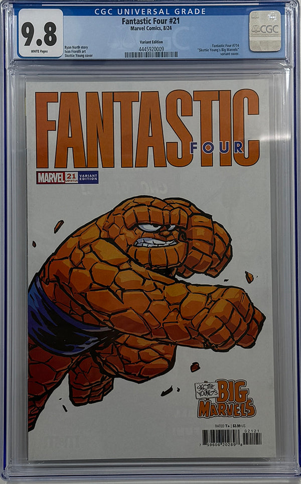 FANTASTIC FOUR #21 | SKOTTIE YOUNG'S BIG MARVEL VARIANT | CGC 9.8