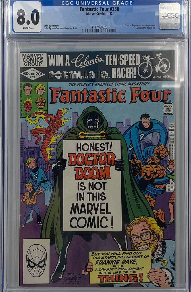 Fantastic Four #238 | Susan Richards Pin-up | CGC 8.0