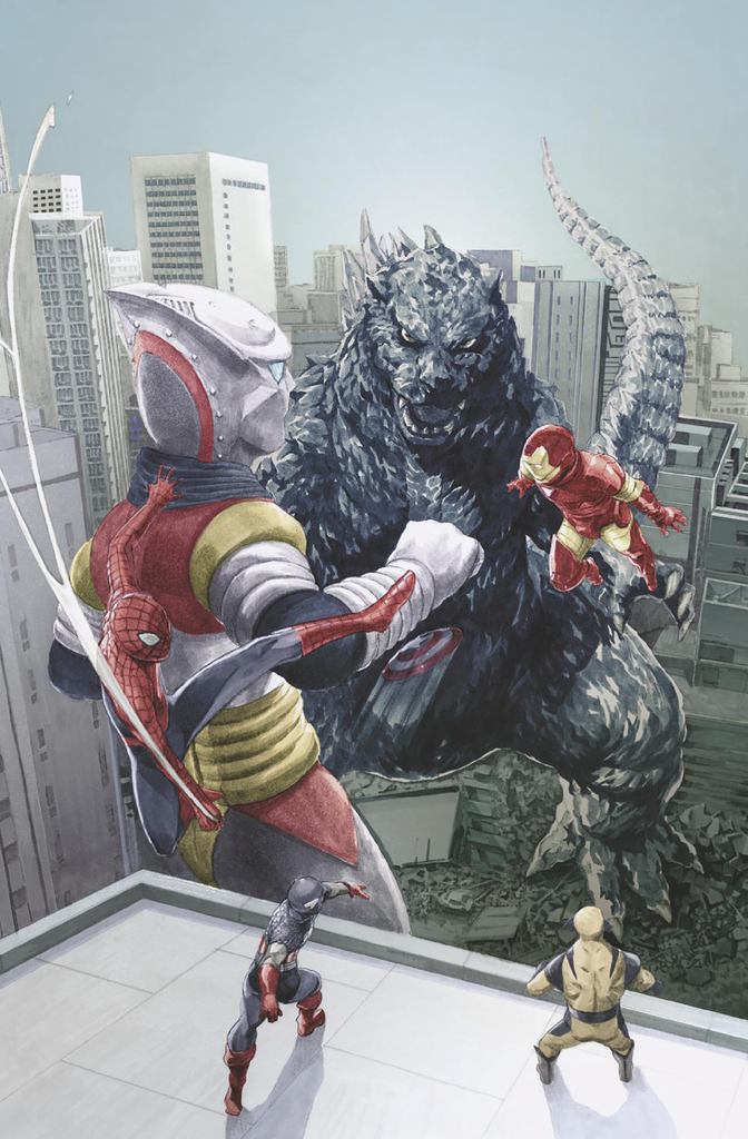 Godzilla vs Avengers #1 | 1:100 Ratio Variant Edition Arita Vir Variant