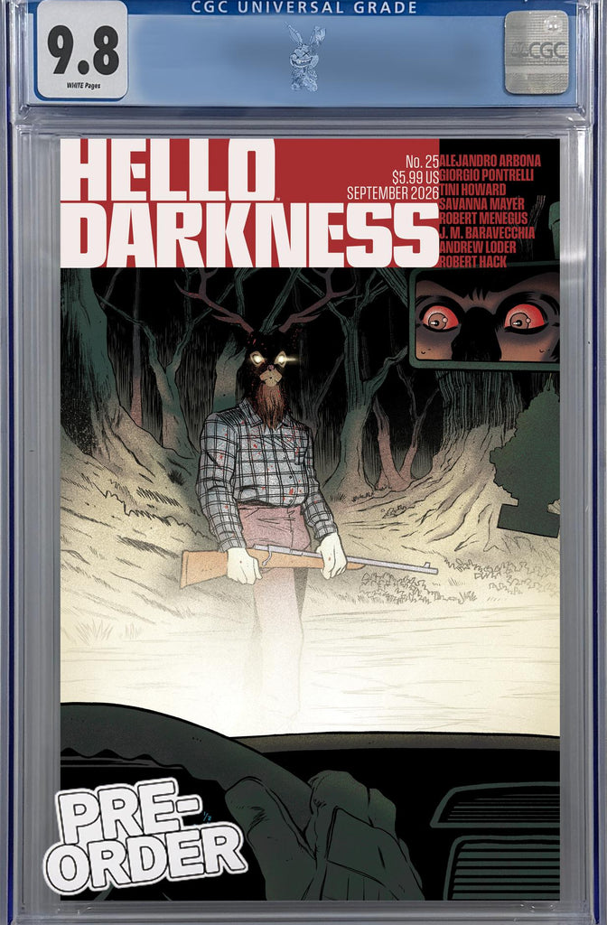 Hello Darkness #25 FOC Reveal Variant | CGC 9.8