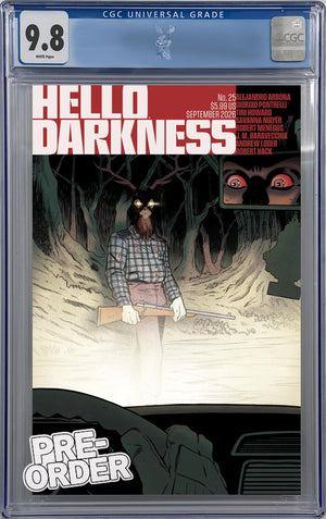 Hello Darkness #25 FOC Reveal Variant | CGC 9.8