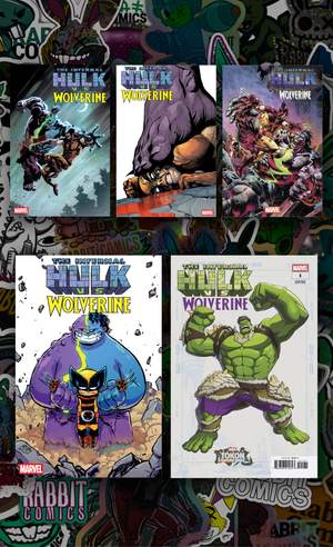 Infernal Hulk vs. Wolverine #1 | 5 Book Bundle