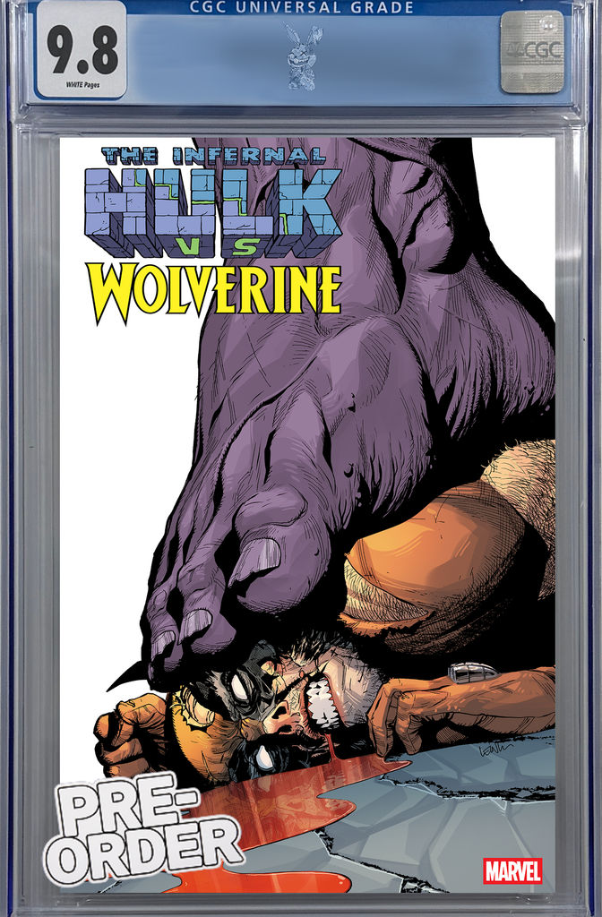 Infernal Hulk vs. Wolverine #1 Leinil Yu Variant | CGC 9.8 | Preorder