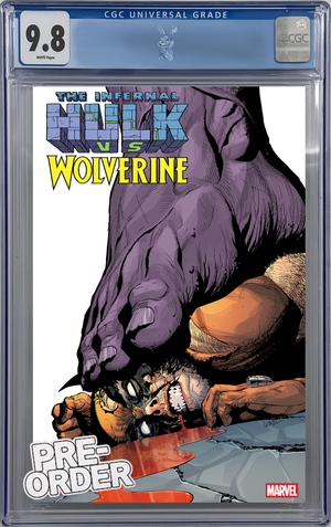 Infernal Hulk vs. Wolverine #1 Leinil Yu Variant | CGC 9.8 | Preorder