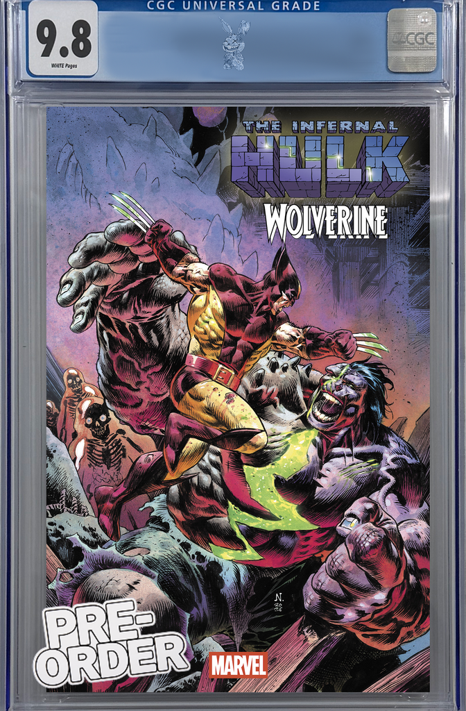 Infernal Hulk vs. Wolverine #1 Main Cover | CGC 9.8 | Preorder