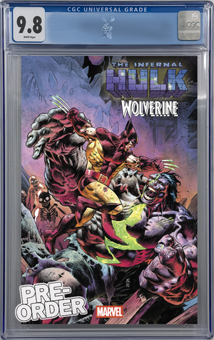 Infernal Hulk vs. Wolverine #1 Main Cover | CGC 9.8 | Preorder