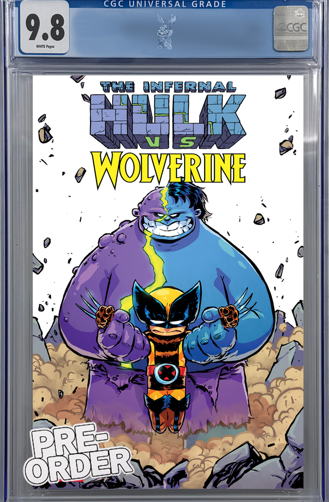Infernal Hulk vs. Wolverine #1 Skottie Young Variant | CGC 9.8 | Preorder