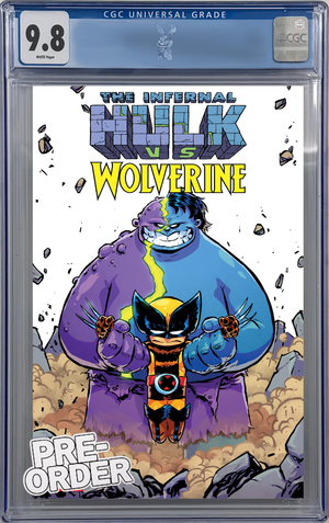 Infernal Hulk vs. Wolverine #1 Skottie Young Variant | CGC 9.8 | Preorder