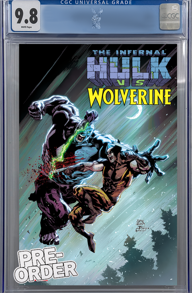 Infernal Hulk vs. Wolverine #1 Ryan Stegman Variant | CGC 9.8 | Preorder