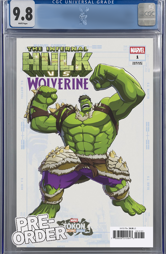 Infernal Hulk vs. Wolverine #1 Marvel Tokon: Fighting Souls Variant | CGC 9.8 | Preorder
