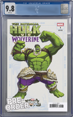 Infernal Hulk vs. Wolverine #1 Marvel Tokon: Fighting Souls Variant | CGC 9.8 | Preorder