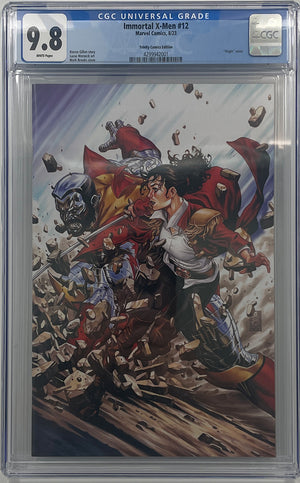 IMMORTAL X-MEN #12 | Mark Brooks Dallas FanExpo Virgin Variant | CGC 9.8
