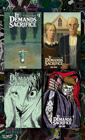 It Demands Sacrifice #1 | C, E, J, L | 4 Book Bundle