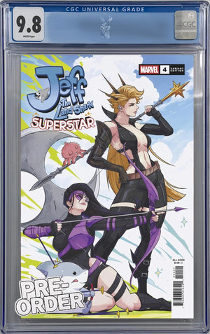 Jeff the Land Shark: Superstar #4 (Jhony Caballero Variant) | CGC 9.8 | PREORDER