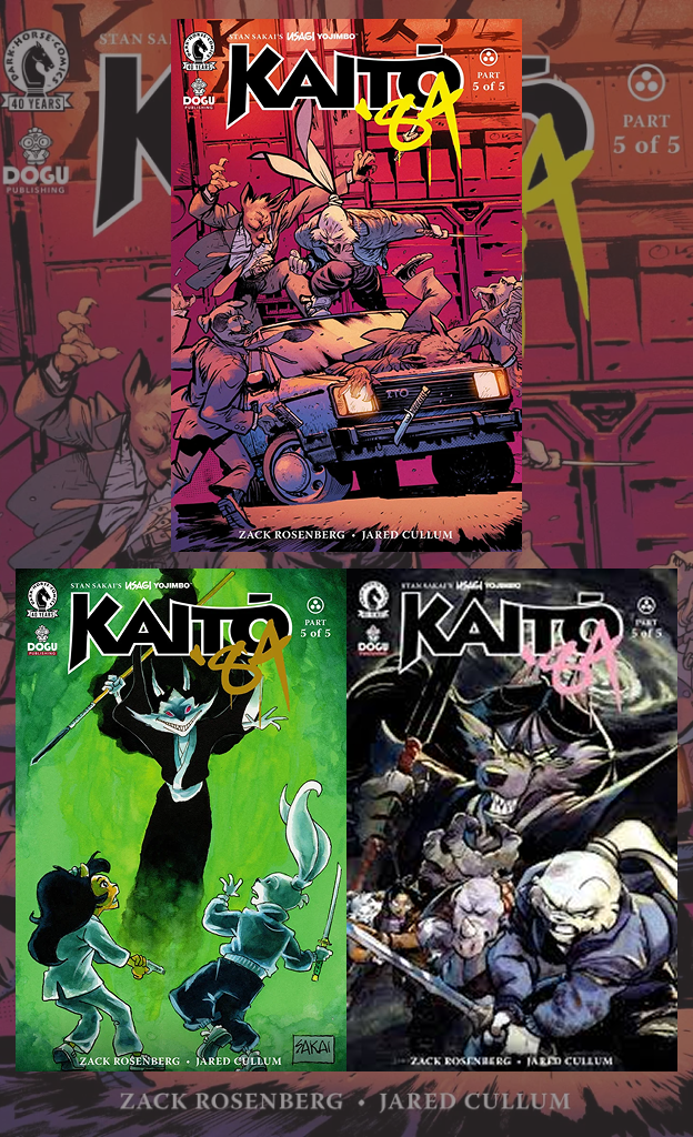 Usagi Yojimbo: Kaito '84 #5 - Cover A,B, C - 3 Book Bundle