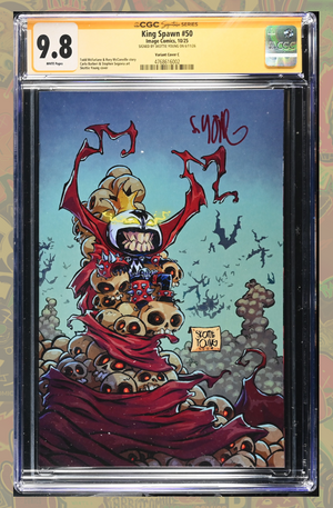 King Spawn #50 Skottie Young Connecting Variant | CGC SS 9.8