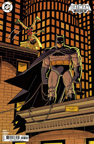 Batman and Robin: Year One #8 Cover D 1:25 Andrew MacLean Variant