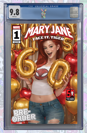 MARY JANE: FACE IT, TIGER #1 JEEHYUNG LEE VARIANT | CGC 9.8 | PREORDER
