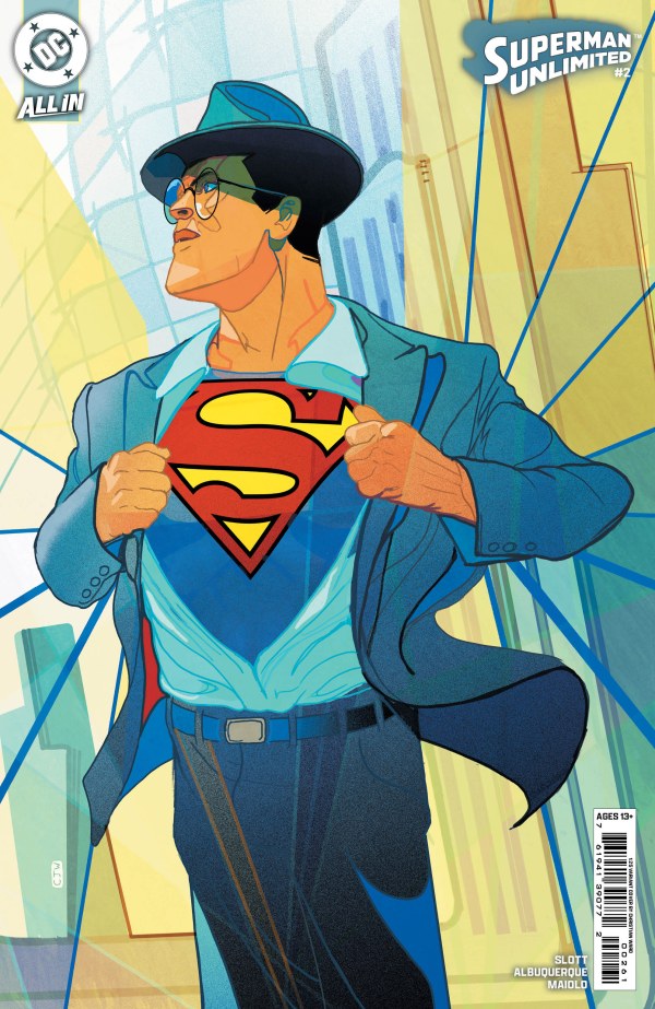 Superman Unlimited #2 | Cover E 1:25 Christian Ward Variant