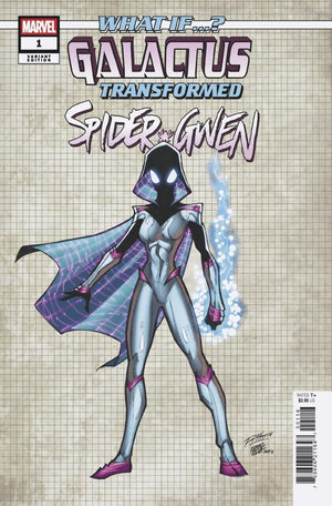 WHAT IF...? GALACTUS: GALACTUS TRANSFORMED SPIDER-GWEN? #1 | RON LIM DESIGN 1:10 RATIO VARIANT