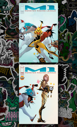 M1 Monster Racing League #4 Cvr A & B | 2 Book Bundle