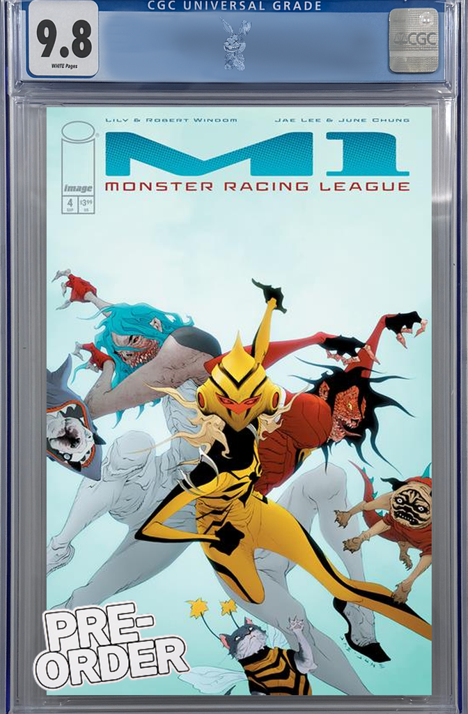 M1 Monster Racing League #4 Cvr A Jae Lee | CGC 9.8 | Preorder