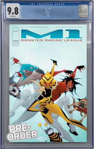 M1 Monster Racing League #4 Cvr A Jae Lee | CGC 9.8 | Preorder