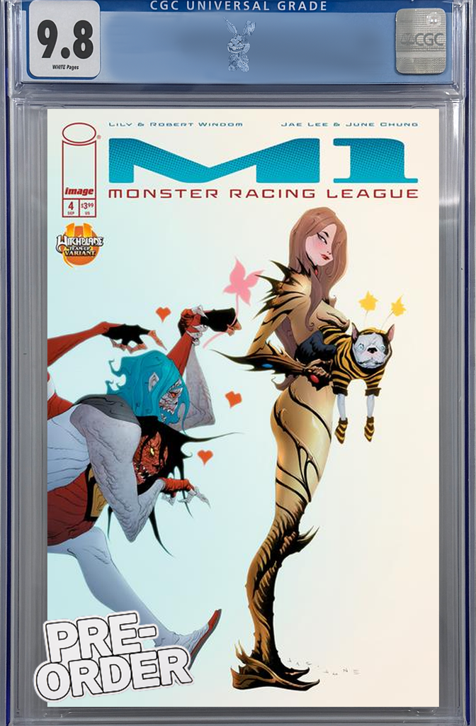 M1 Monster Racing League #4 Cvr B Jae Lee Witchblade Team Up Var | CGC 9.8 | Preorder