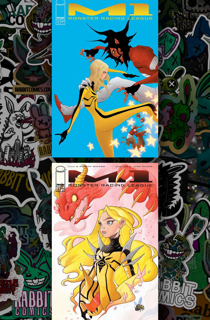 M1 Monster Racing League #5 Covers A and B 2 book bundle