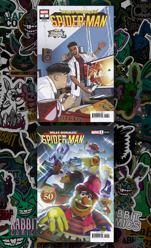 Miles Morales: Spider-Man #2 TOKON FIGHTING + MUPPETS VAR | 2 BOOK BUNDLE