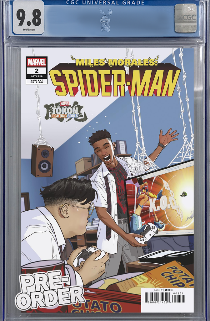 Miles Morales: Spider-Man #2 Nico Leon Tokon: Fighting Souls Variant | CGC 9.8 | Preorder