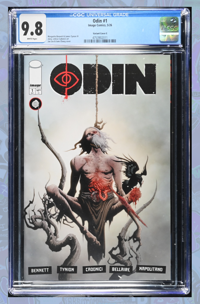 Odin #1 (Of 9) Cover E 1:100 Ratio Jae Lee Variant | CGC 9.8