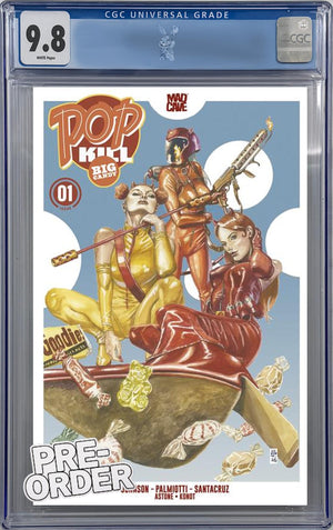 Pop Kill Big Candy #1 (of 4) Cvr B JG Jones Var | CGC 9.8 | Preorder