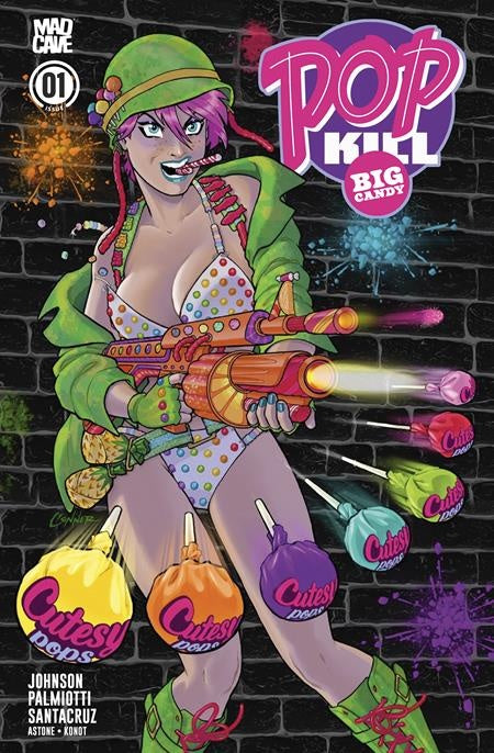 Pop Kill Big Candy #1 Cover C Amanda Conner Cardstock Variant