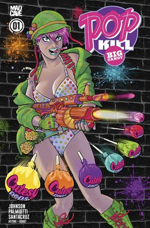 Pop Kill: Big Candy #1 (of 4) Cover C (Amanda Conner Cardstock Variant)