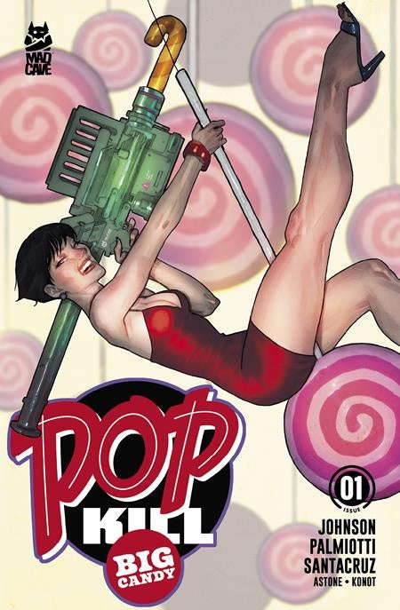 Pop Kill Big Candy #1 Cover D Ben Caldwell Cardstock Variant