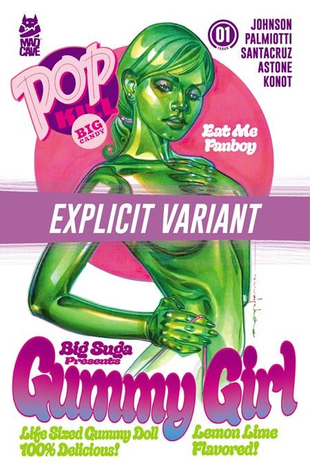 Pop Kill Big Candy #1 Cover G Brian Stelfreeze Black Bag Cardstock Variant
