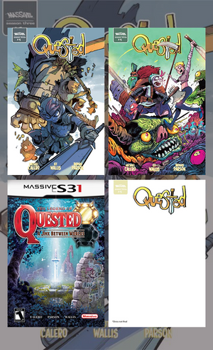 QUESTED #1 (OF 3) | CVR A, B, C, D | 4 Book Bundle