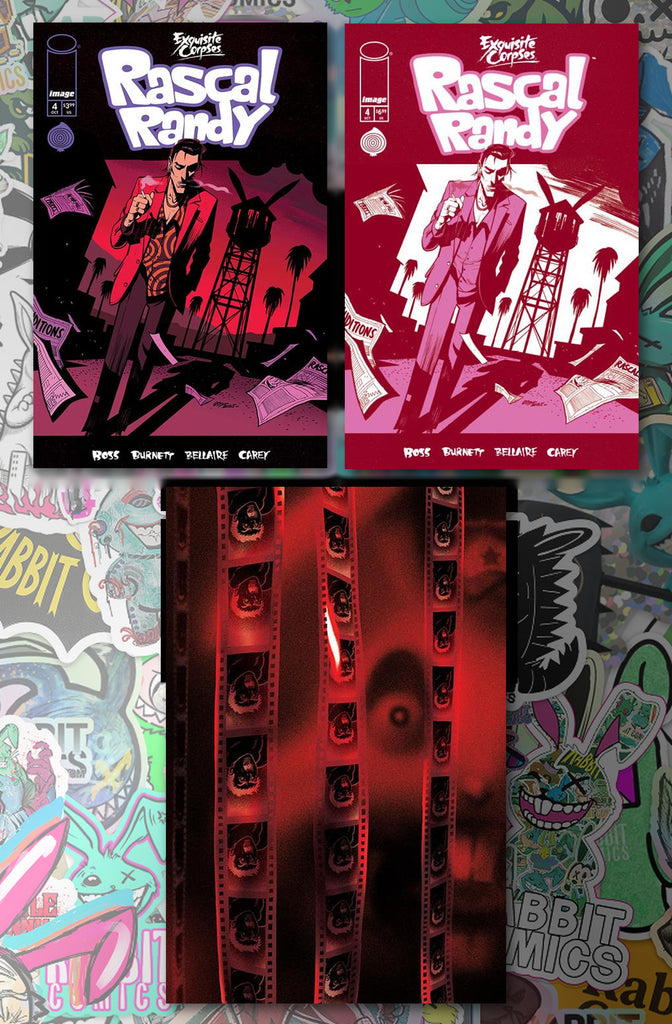 EXQUISITE CORPSES RASCAL RANDY #4 | COVER A, B, C | 3 BOOK BUNDLE