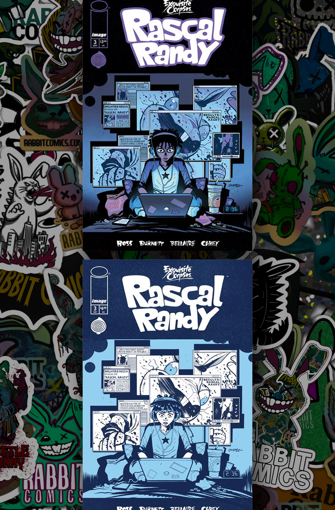 Exquisite Corpses Rascal Randy #3 (of 5) Cvr A & Cvr C | 2 Book Bundle