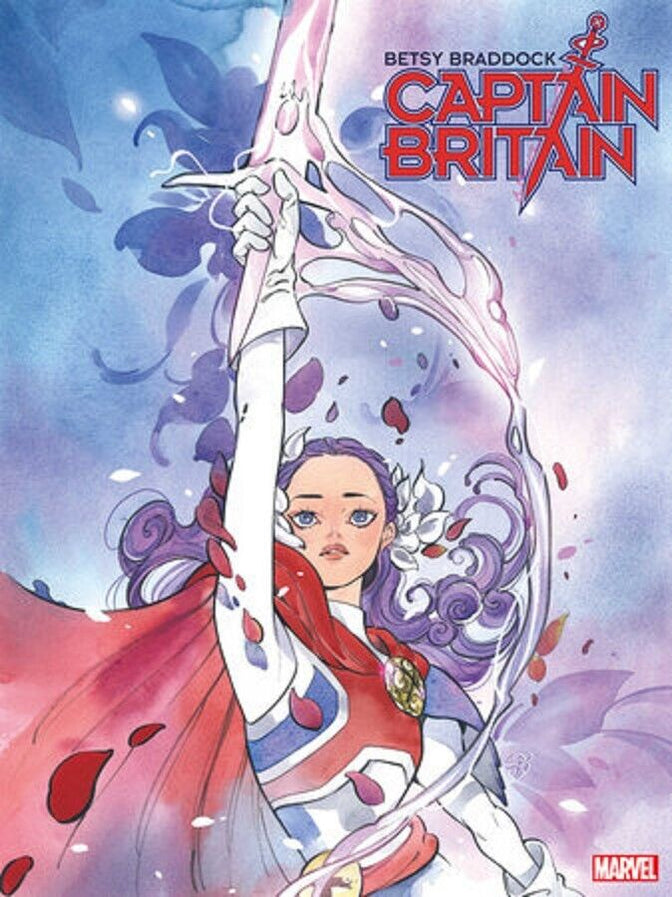 BETSY BRADDOCK CAPTAIN BRITAIN #1 | PEACH MOMOKO VARIANT