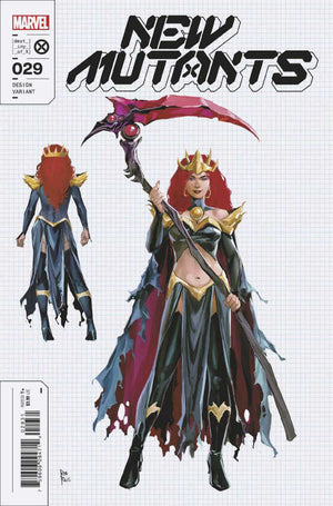 New Mutants #29 | 1:10 Ratio Variant Reis Design Variant