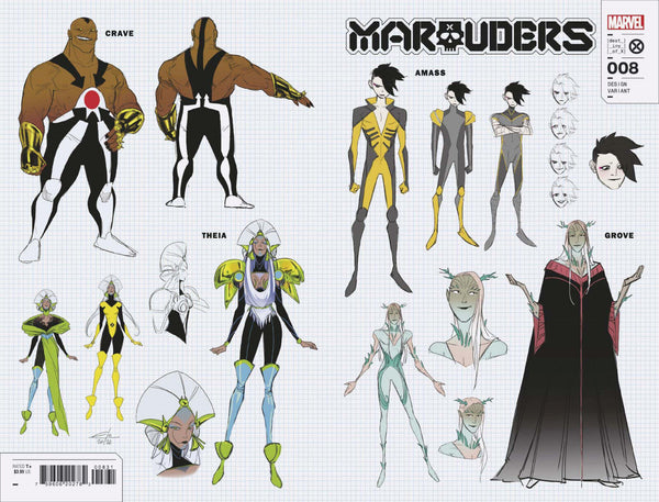 MARAUDERS #8 | 1:10 Ratio Variant Carlini Wraparound Cover