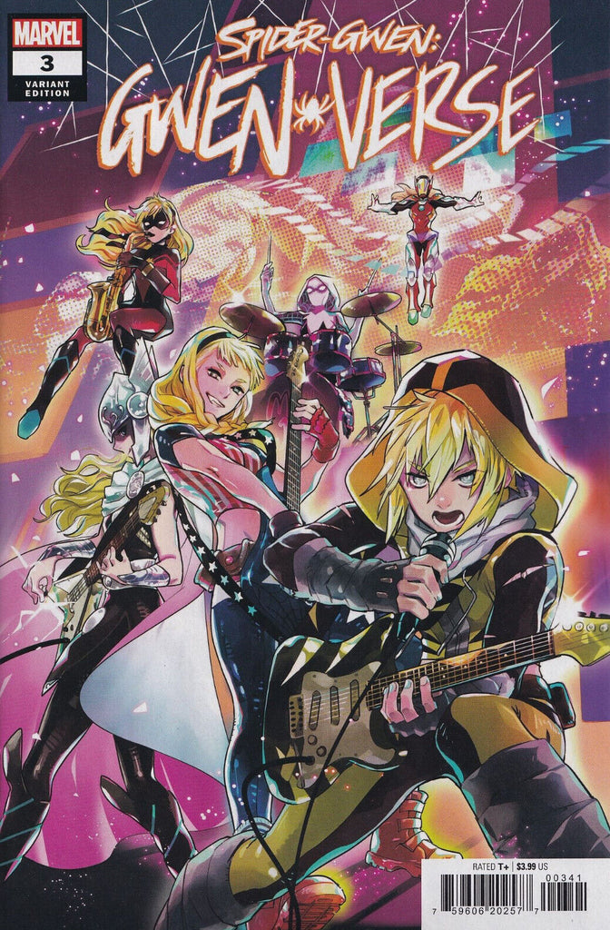 SPIDER-GWEN: GWENVERSE #3 | 1:25 RATIO NAO FUJI VARIANT