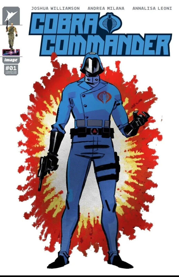 Duke #1 Ashcan | GI Joe Cobra Commander Spot Foil Variant NYCC Exclusive