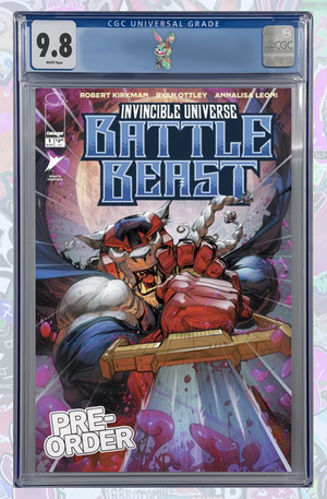 Battle Beast #1 | 8th Print Howard Porter | CGC 9.8 | PREORDER