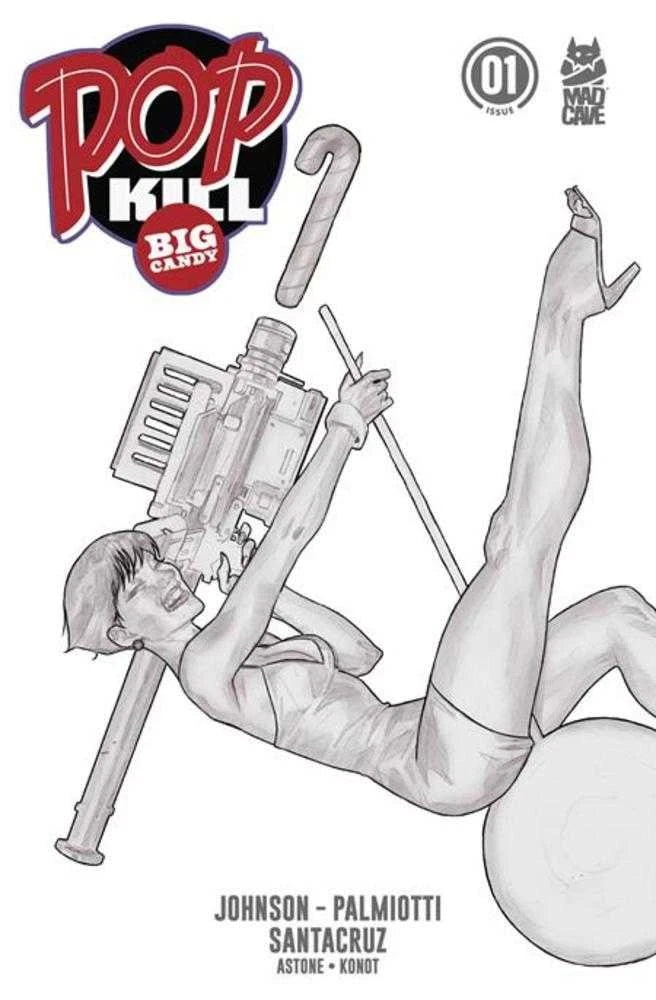 POP KILL BIG CANDY #1 (OF 4) Cover J Inc 1:20 Ratio Ben Caldwell Variant