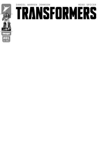 TRANSFORMERS #1 | BLANK SKETCH VARIANT | PRE-ORDER